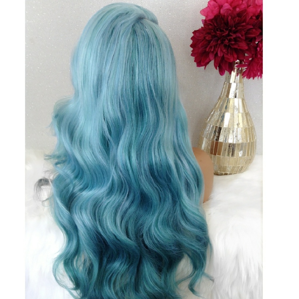 SWISS LACE FRONT WIG SIDE PART - Picture 3 of 3